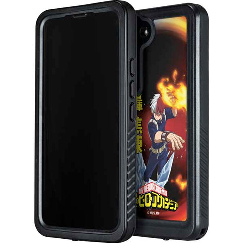 My Hero Academia Shoto Todoroki Season 4 Galaxy S24 Plus Waterproof Case